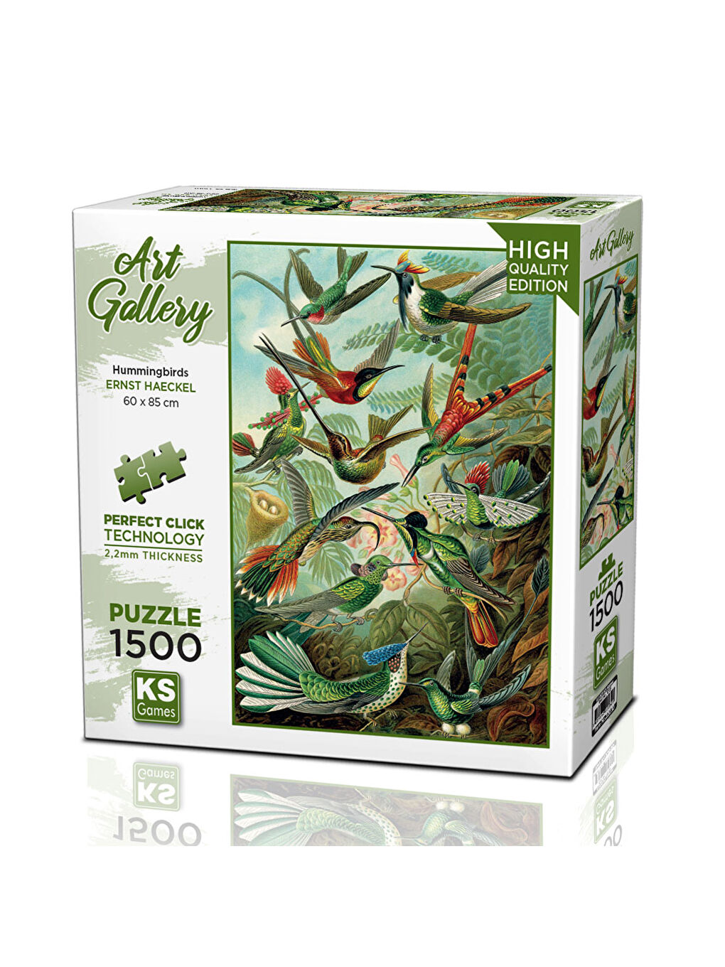 KS GAMES Puzzle 1500 Parça Hummingbirds 22030 - 1