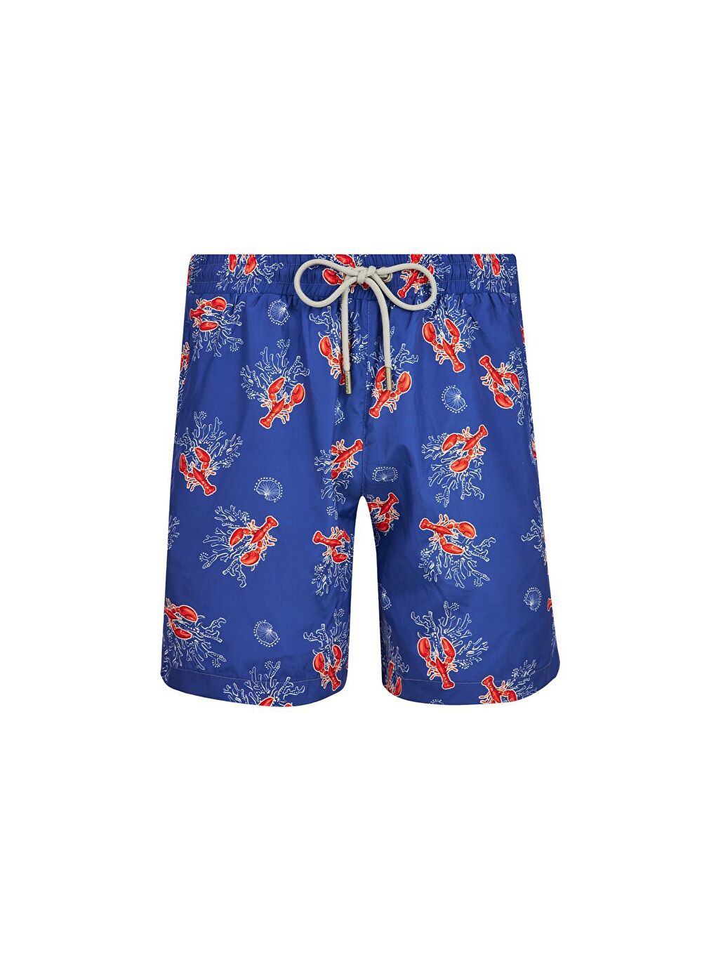 Mavi Erkek Deniz Havuz Şortu Desenli Even S273 Saks