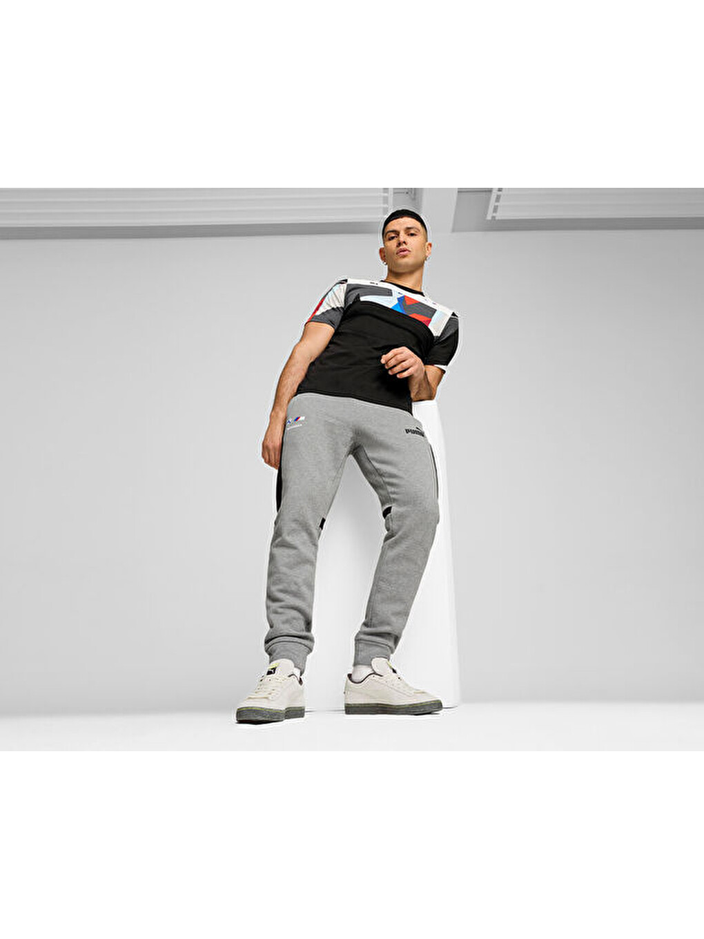 Bmw Mms Mt7+ Sweat Pants Cc Erkek Günlük Eşofman Altı 62745403 Gri-2