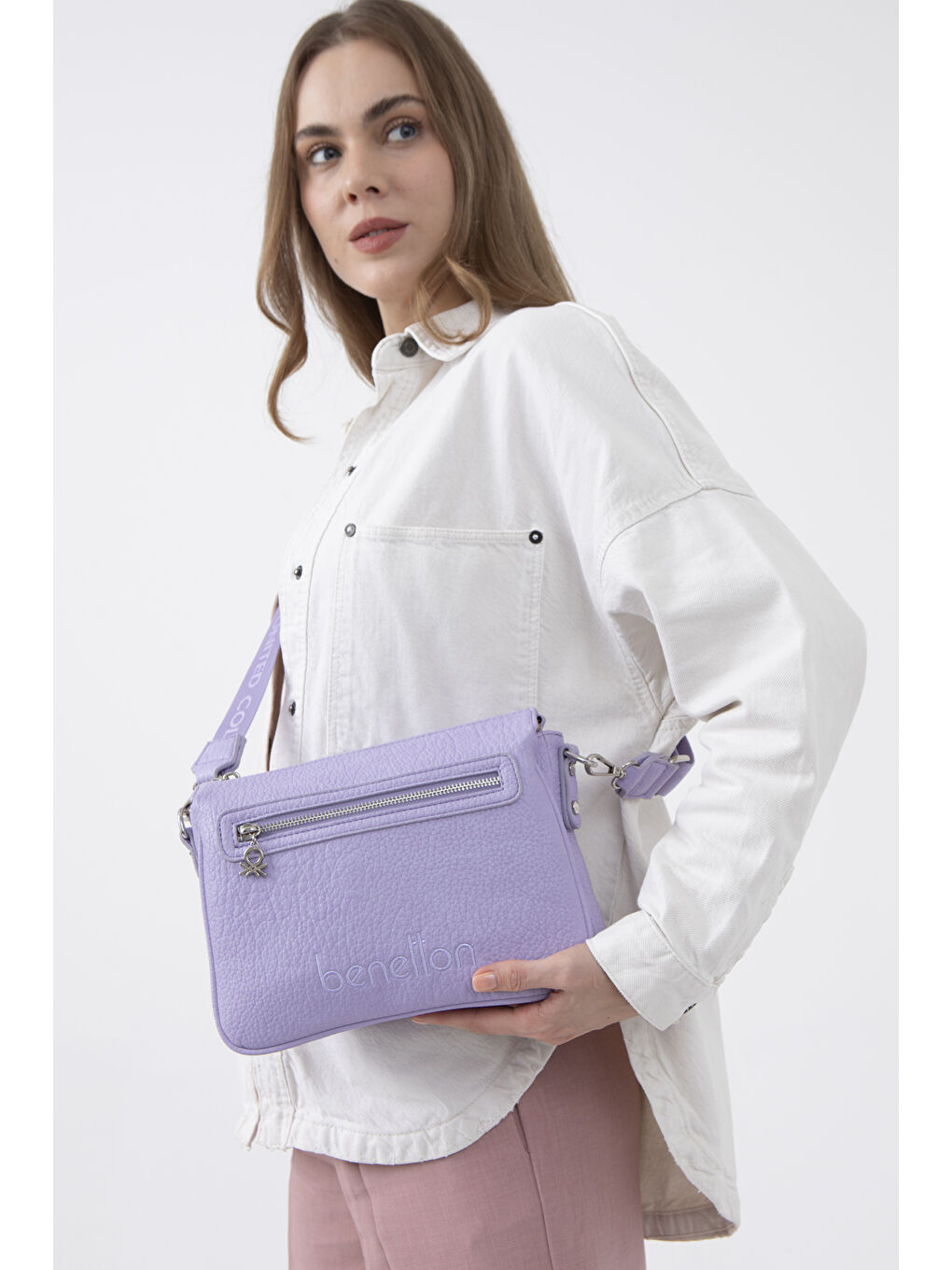 Kadin Çapraz Çanta Lila BNT1480