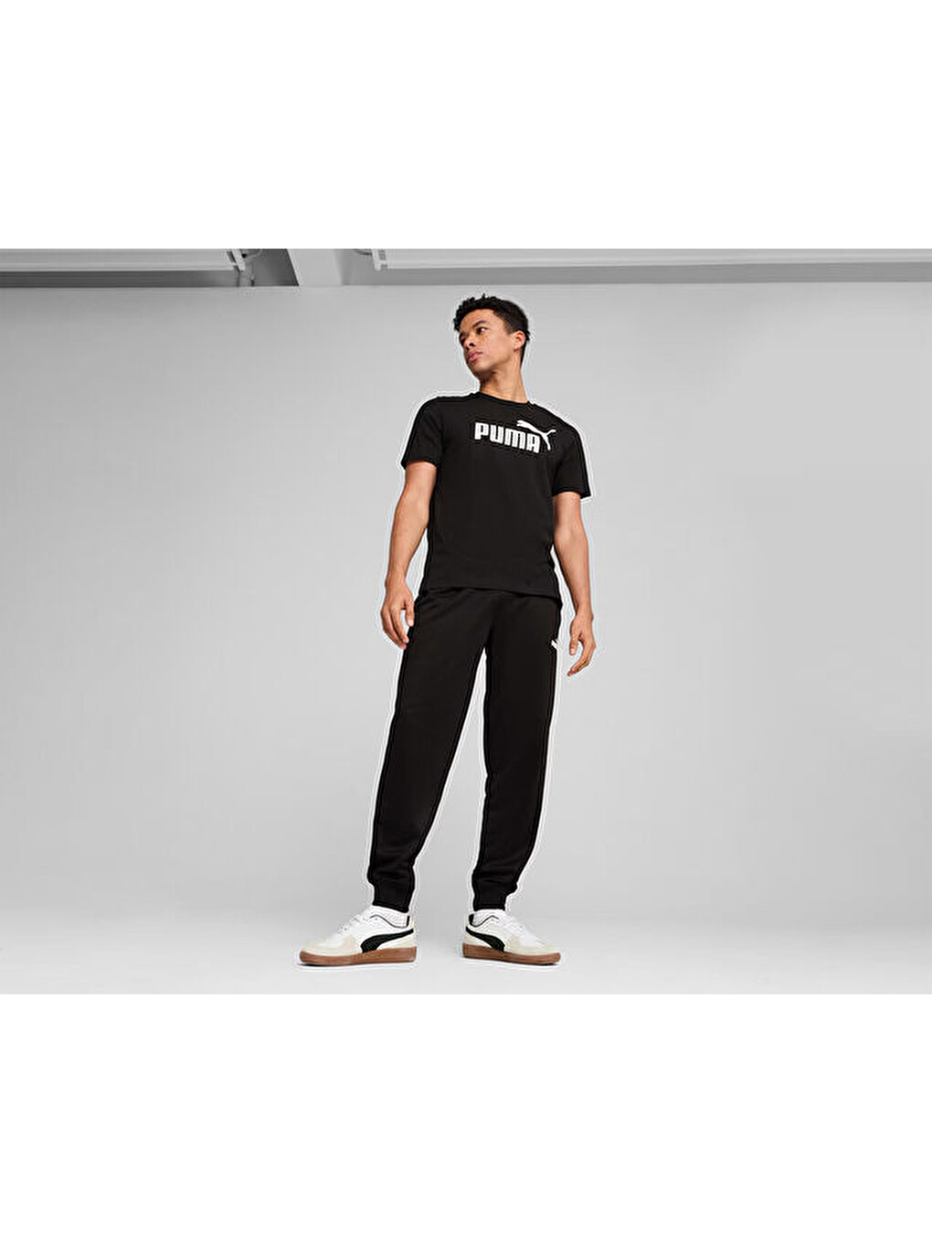 Siyah Ess No. 1 Logo Tee Erkek Günlük Tişört 68253201 Renkli-4
