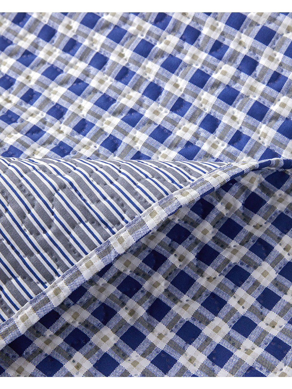 Urban Patchwork King Size Çok Amaçlı Örtü 240x220 cm Lacivert-4
