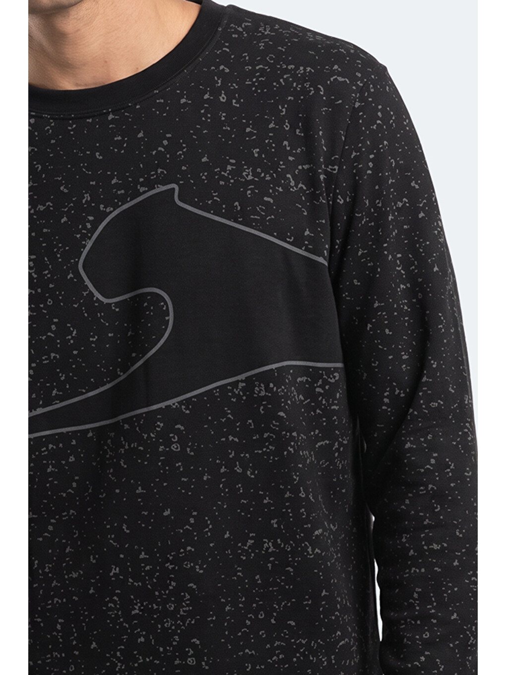 Gallo Erkek Siyah Sweatshırt-1