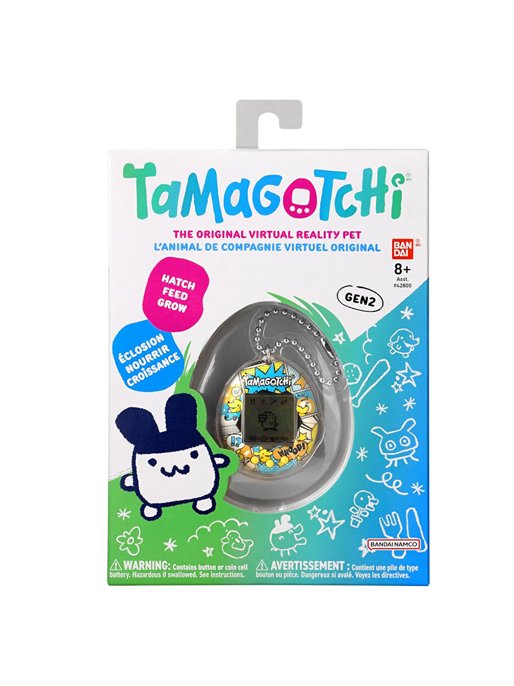 Tamagotchi Orijinal Sanal Bebek Potchitchi Comic Book 42976 - 2