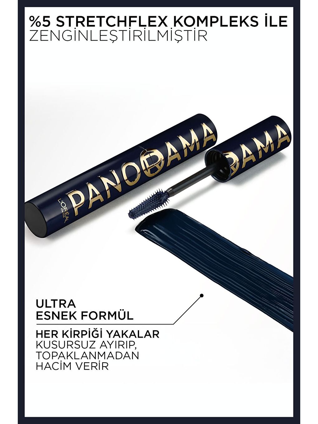 L'Oréal Paris Panorama Chromatic Maskara Blue Suede-4