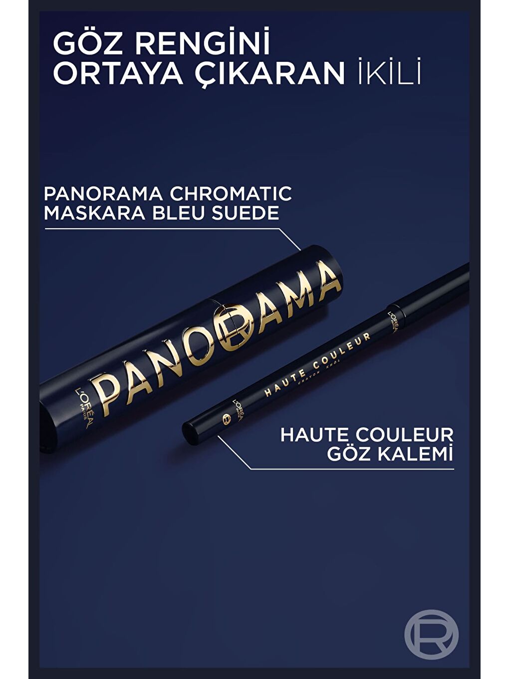 L'Oréal Paris Panorama Chromatic Maskara Blue Suede-6