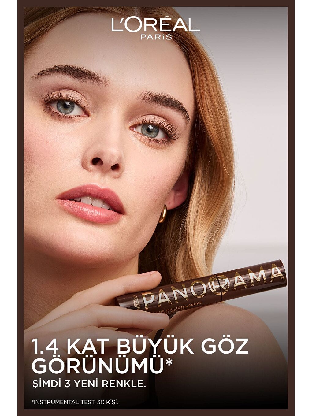 L'Oréal Paris Panorama Chromatic Maskara Brun Leather-1