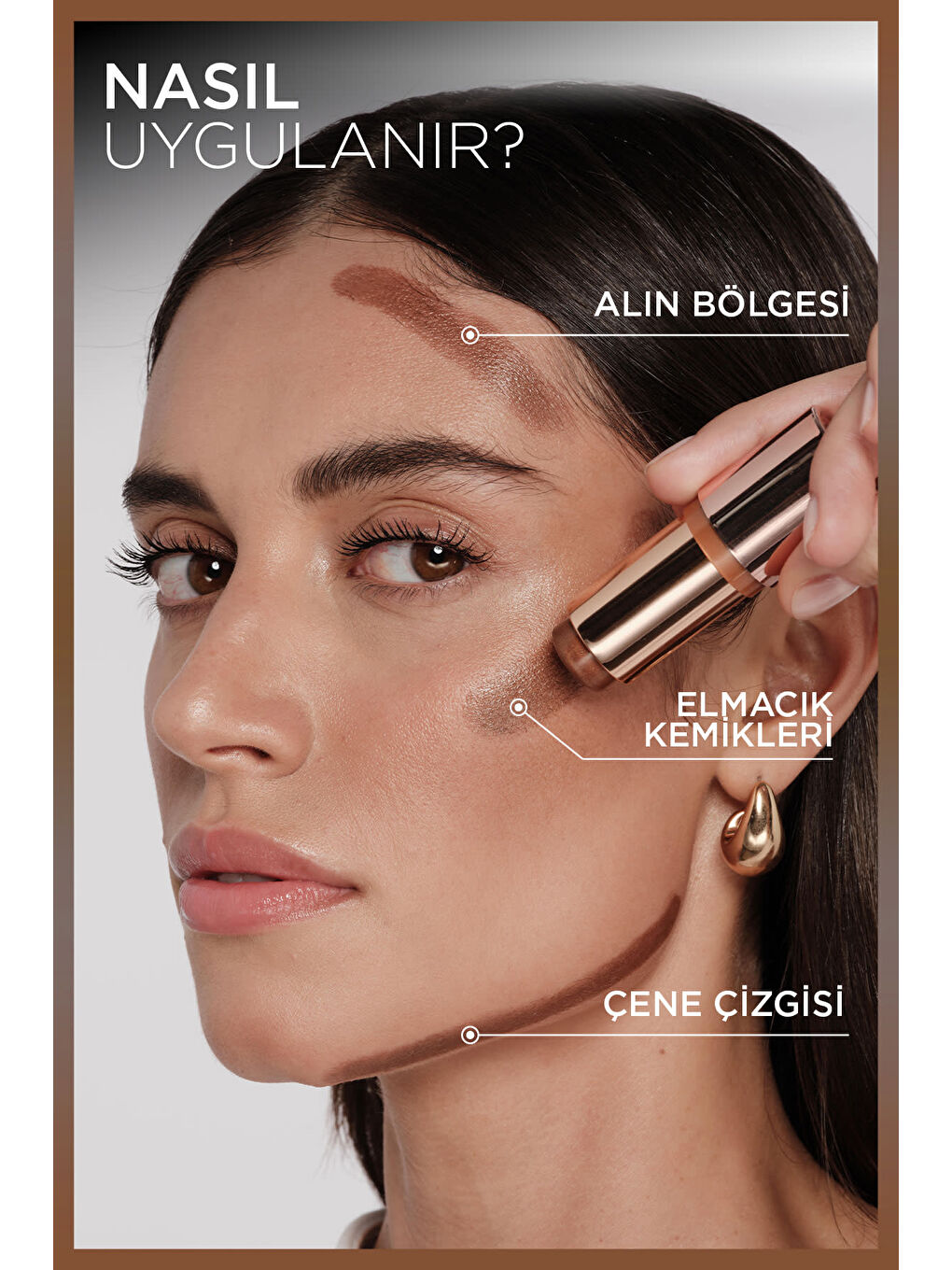 L'Oréal Paris Lumi Bronzlaştırıcı Stick - 130 Sunset Dore-4