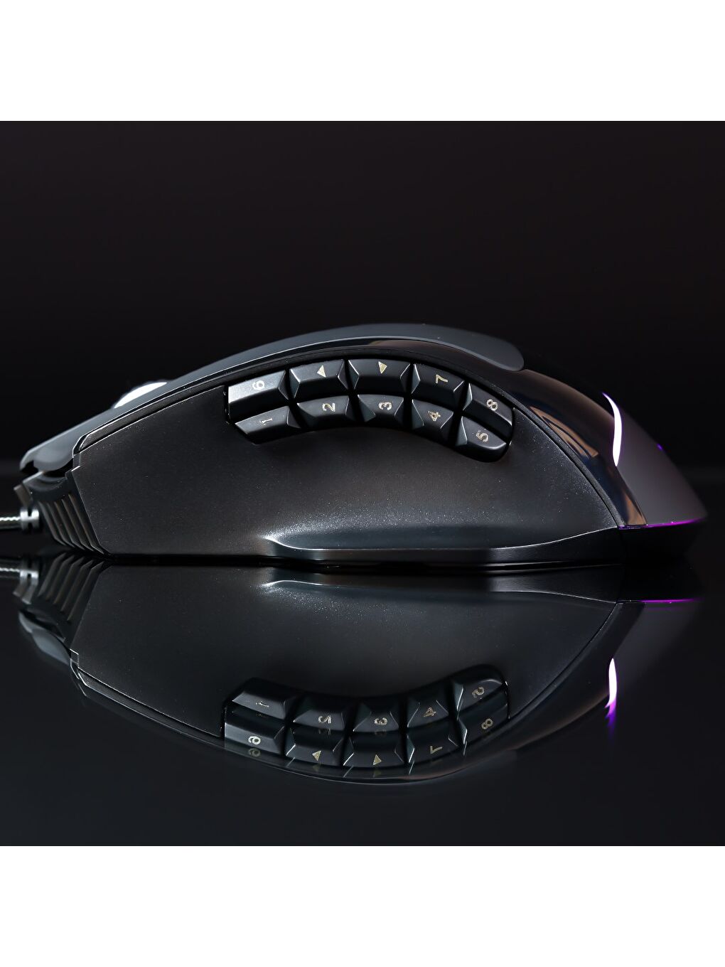 Rush Bold RM878 10.000 DPI RGB Makro Oyuncu Gaming Mouse-2