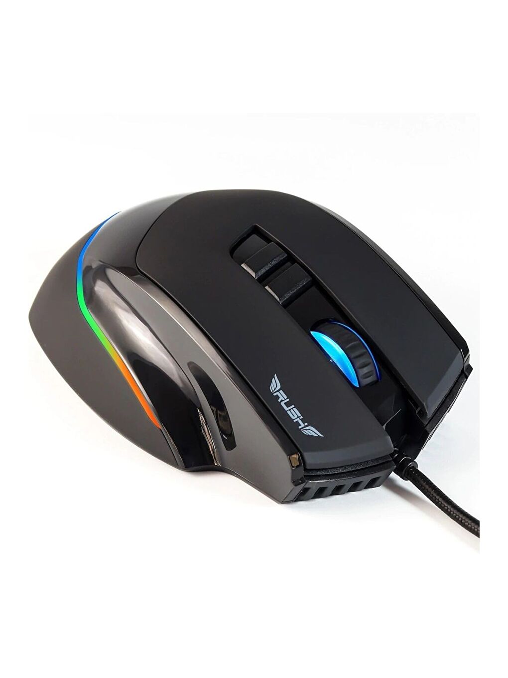 Rush Bold RM878 10.000 DPI RGB Makro Oyuncu Gaming Mouse-4