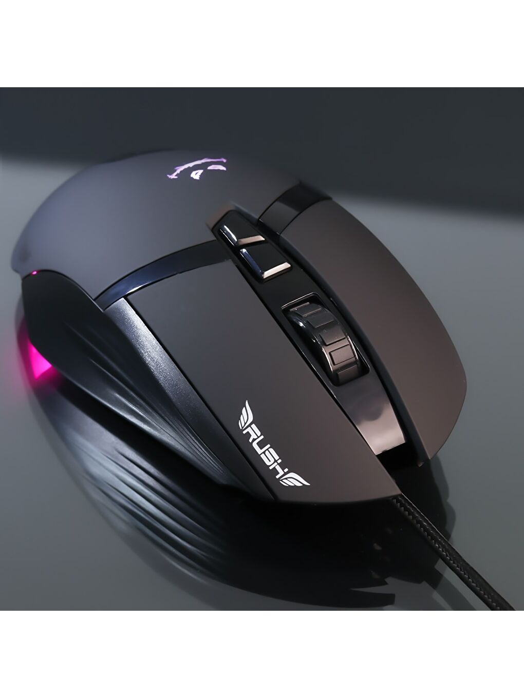 Rush Poison RM82 10000 Dpı RGB 7d Gaminf Oyuncu Mouse-4