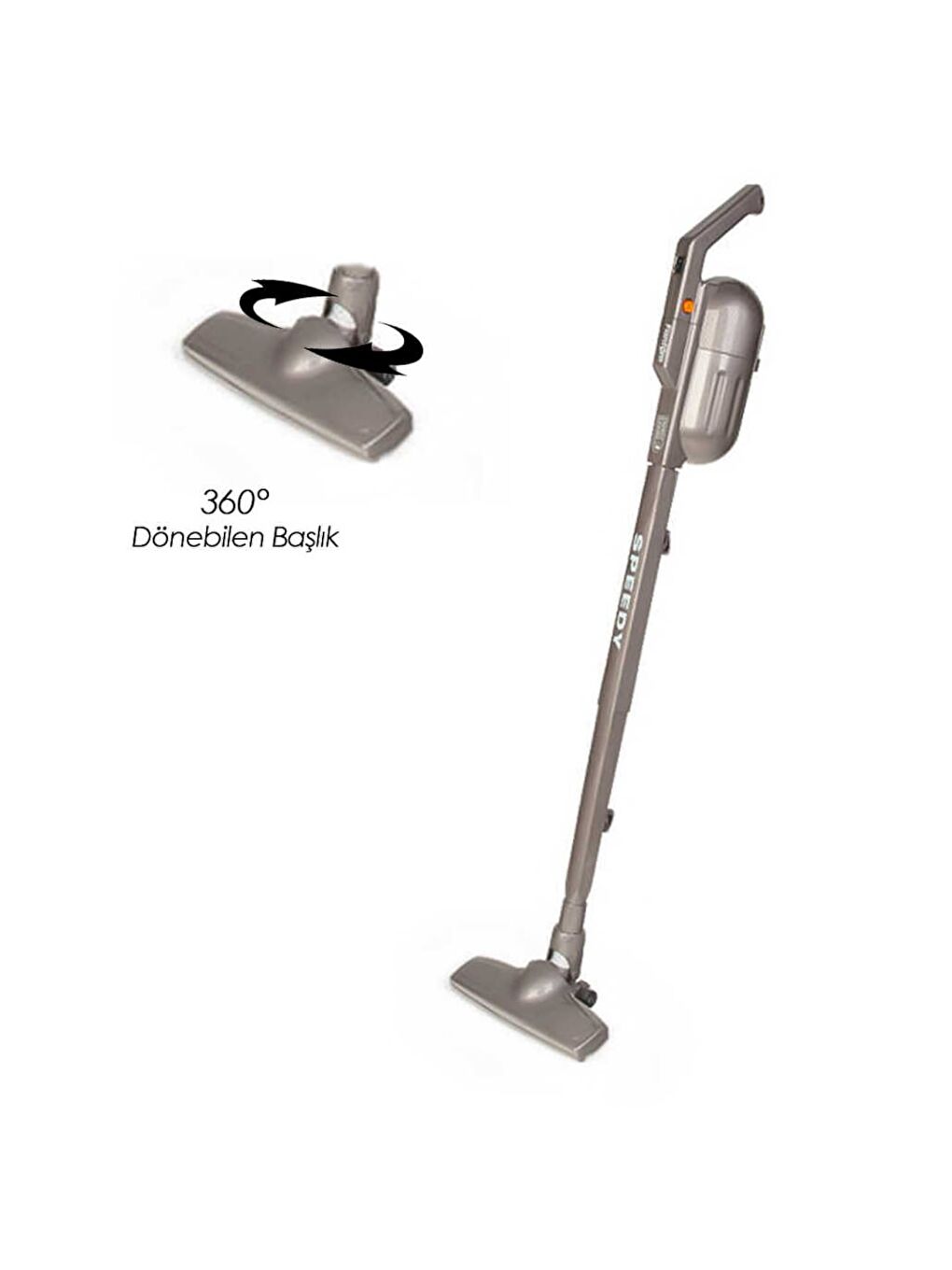 Fantom Speedy Pro Du 2100 Dikey Süpürge - Antrasit