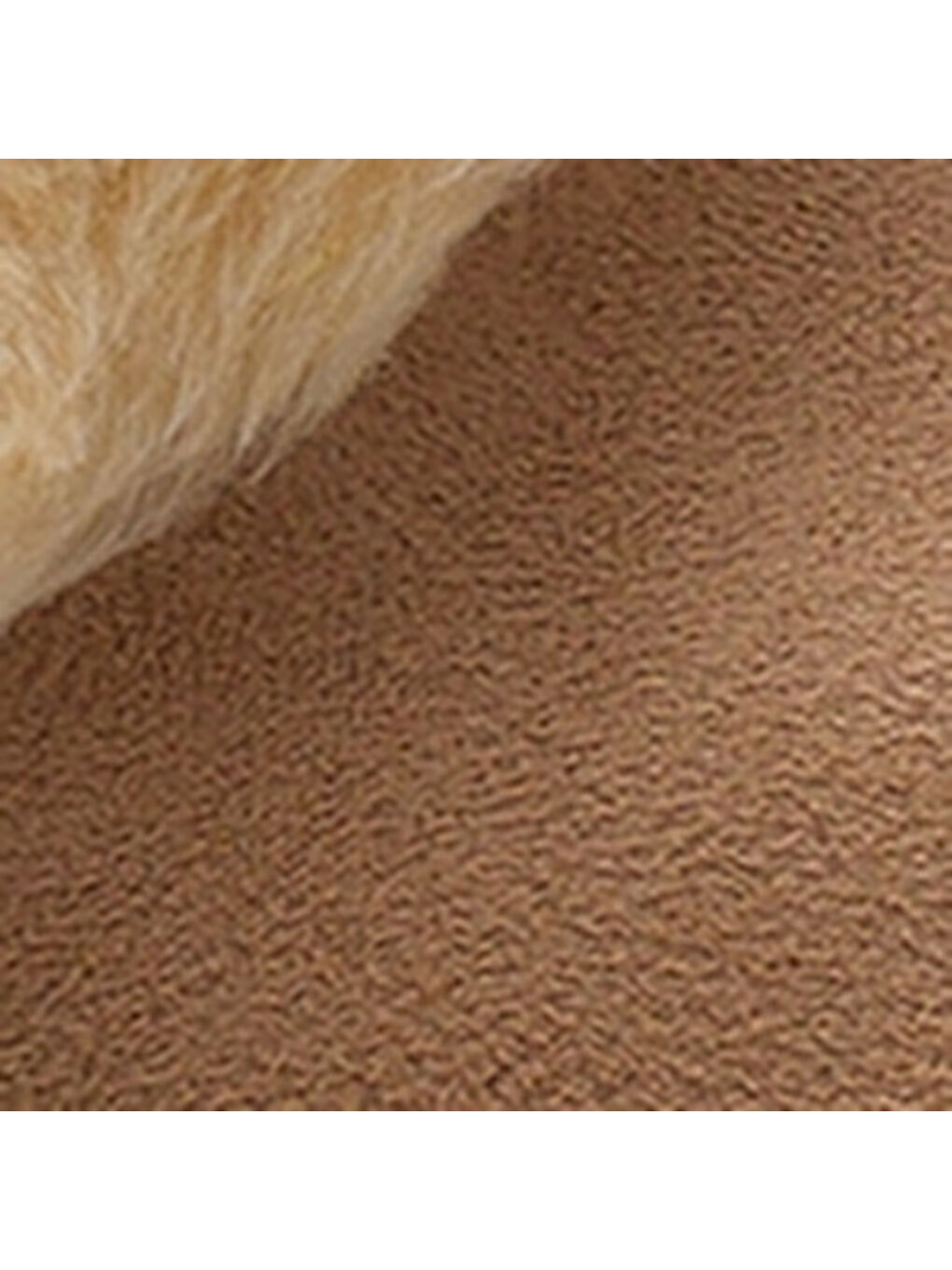 Bej Aubry Kadın Tüylü Bot-6