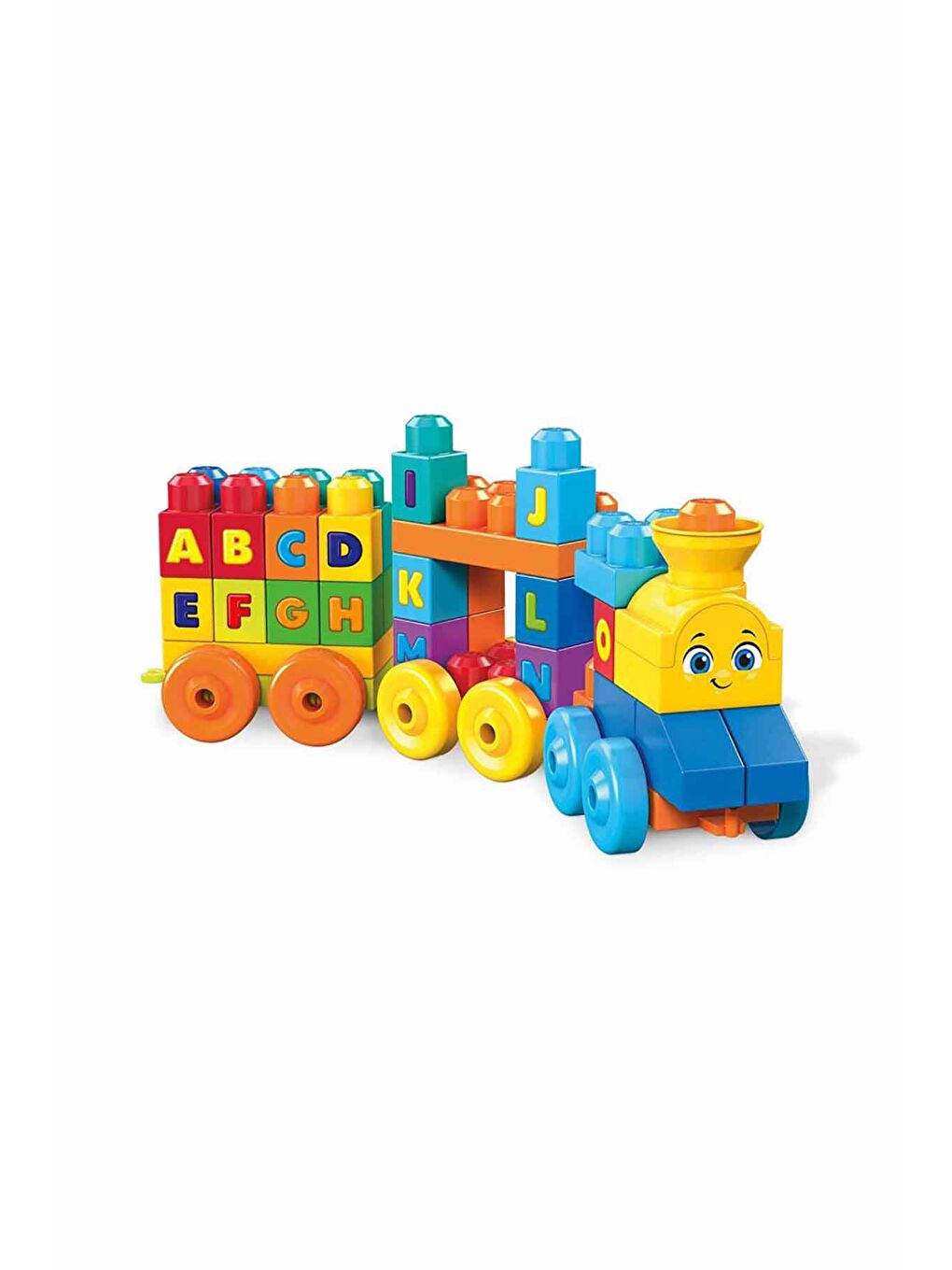 Mega Bloks Beyaz-Renklibaskı Müzikli Alfabe Treni - 1