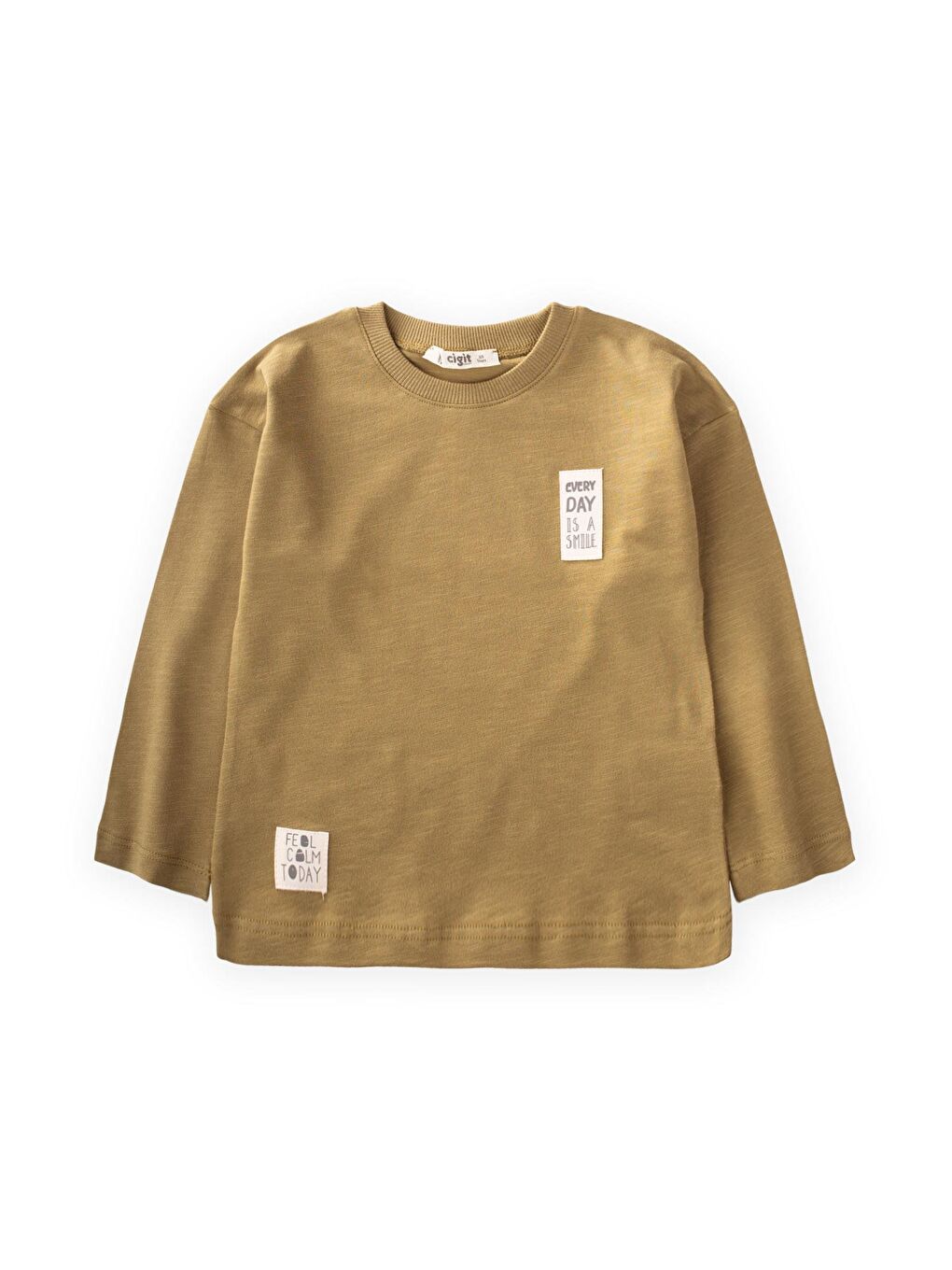 Yeşil Erkek Çocuk Sweatshirt