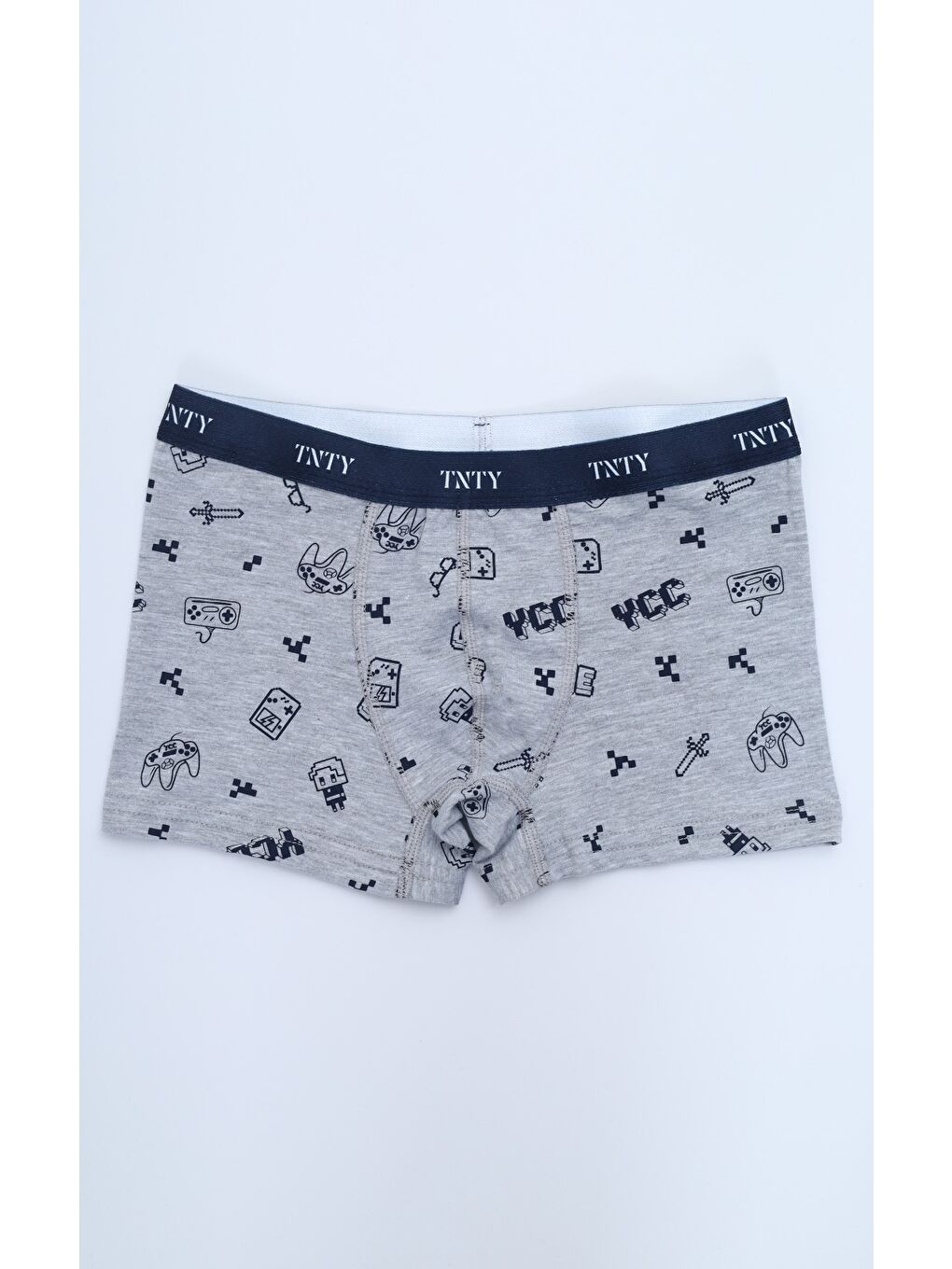 Ekru Erkek Çocuk Çok Desenli 4lü Paket Boxer-1