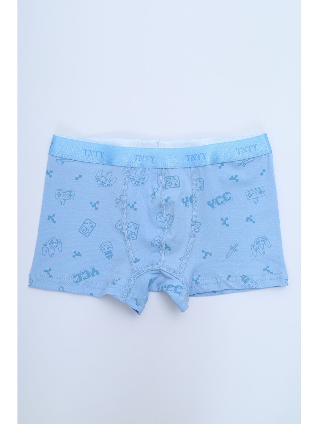 Ekru Erkek Çocuk Çok Desenli 4lü Paket Boxer-6