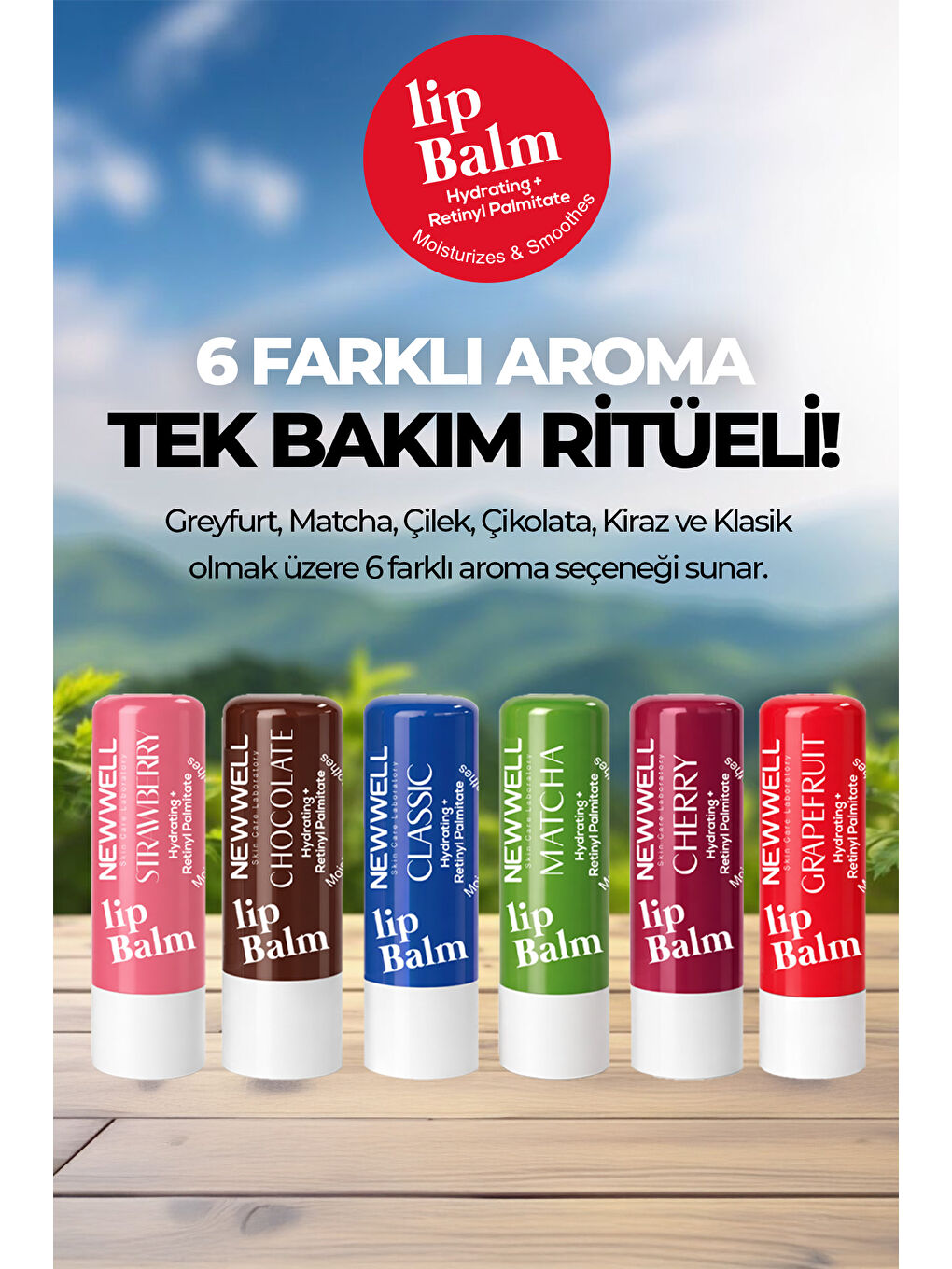 Classic Hydrating Lip Balm – Klasik Nemlendirici Dudak Bakım Kremi 4 gr-2