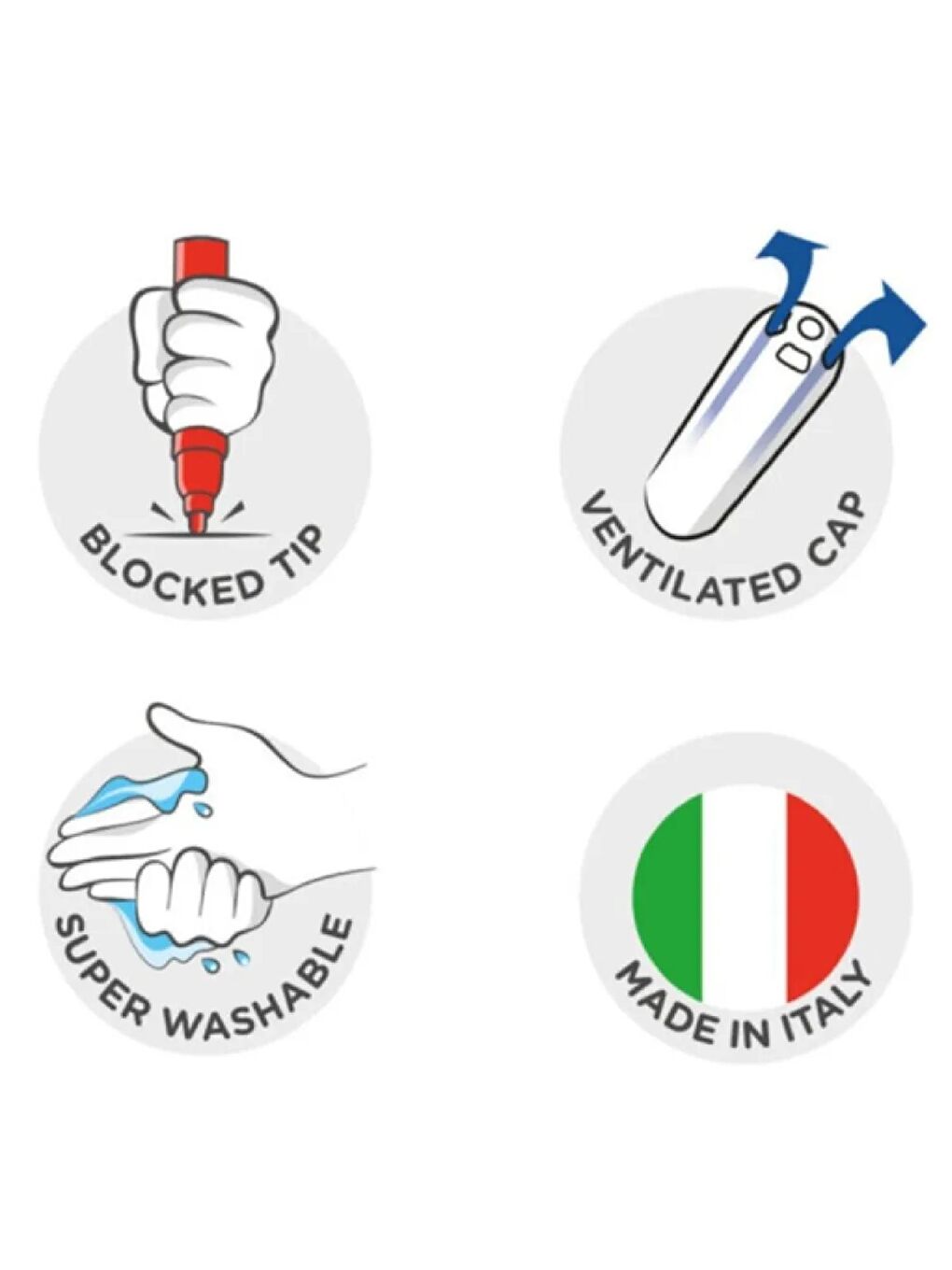 Joy Yıkanabilir Keçeli Kalem 12 li (40614)-3