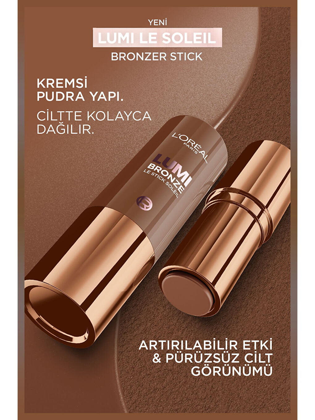 L'Oréal Paris Lumi Bronzlaştırıcı Stick - 110 Toasted Sunlight-2