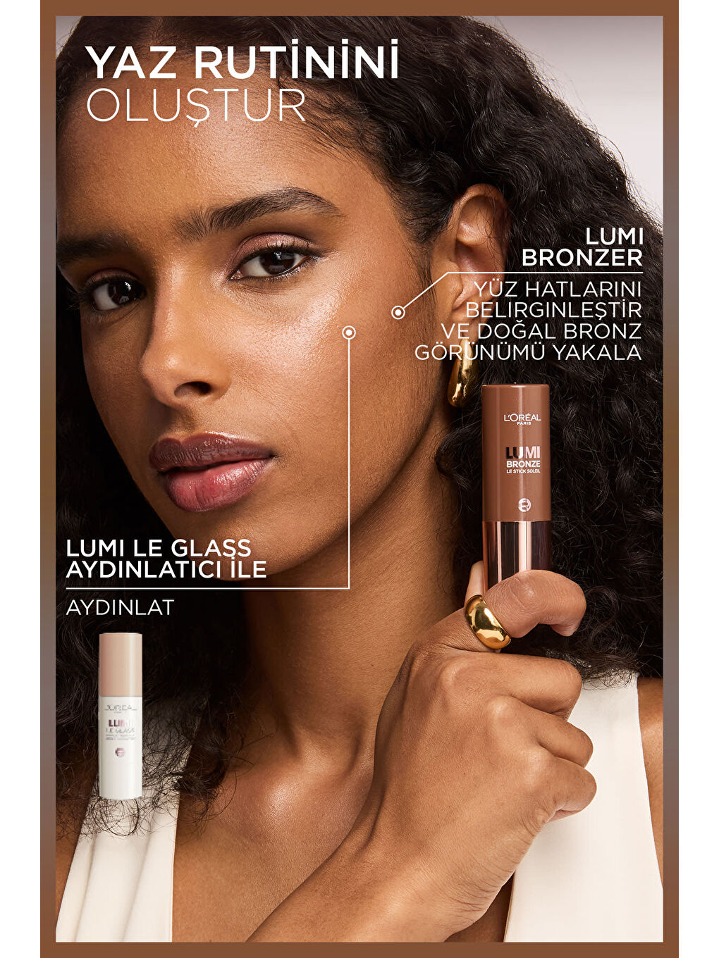 L'Oréal Paris Lumi Bronzlaştırıcı Stick - 110 Toasted Sunlight-6