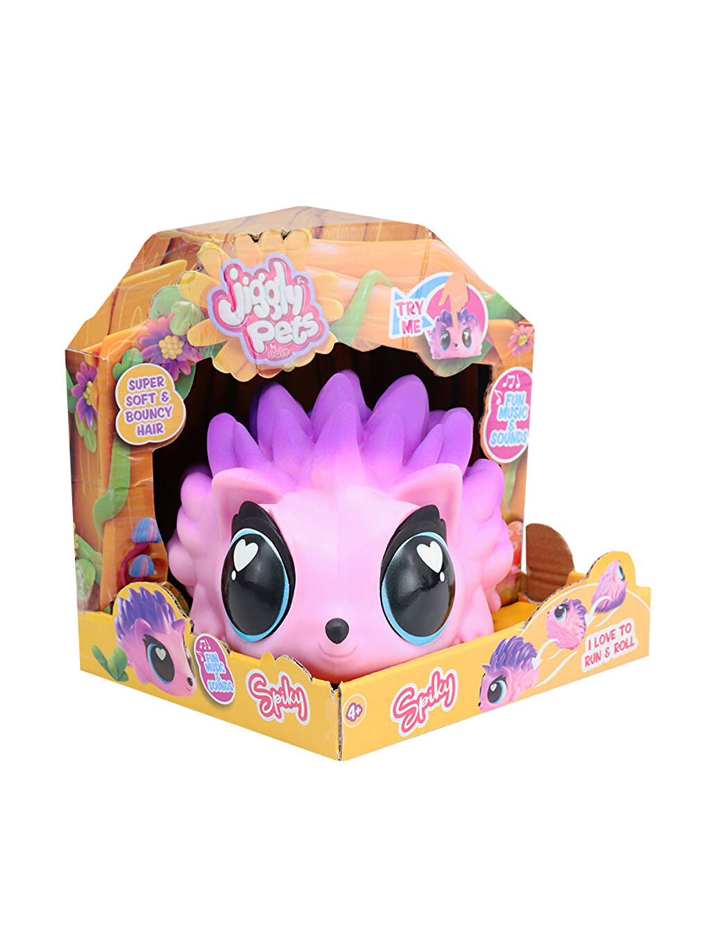 Jiggly Pets Sesli Pembe Kirpi JP015-PI - 3