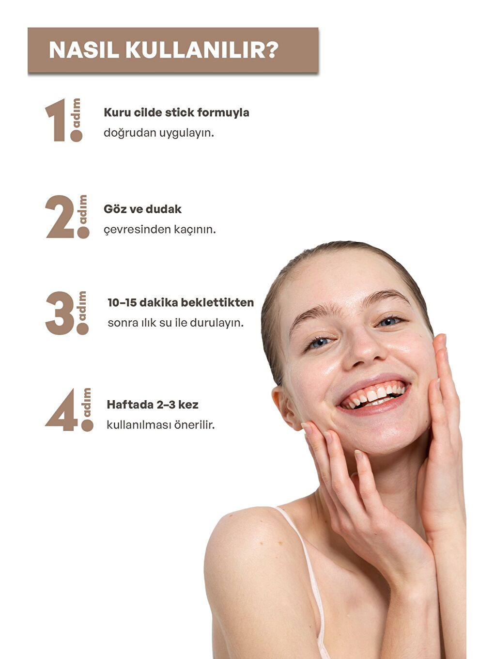 Pirinç Mayası Beyazlatıcı Stick Kil Maskesi 30 g-5