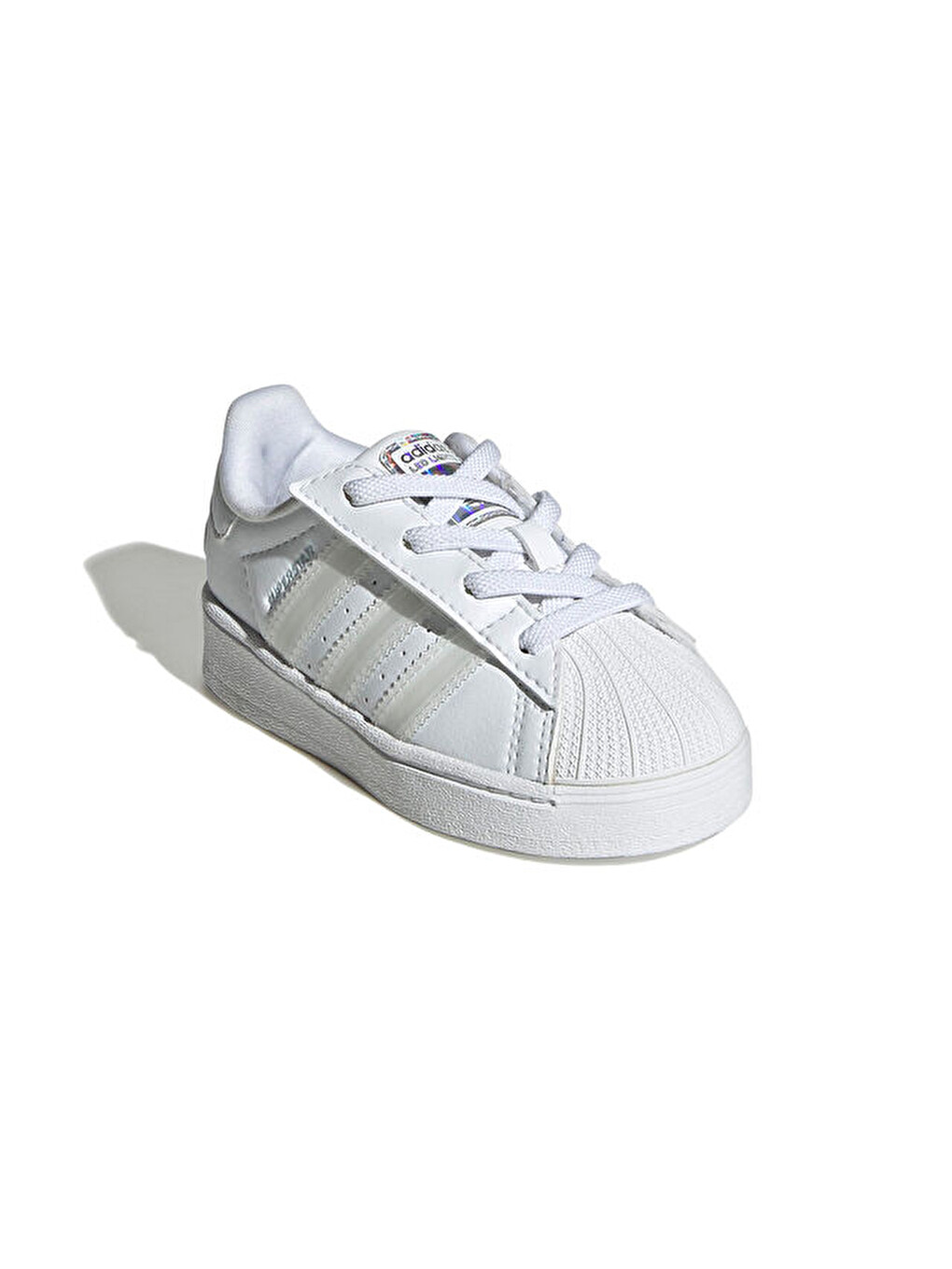 Superstar Led Lights Cf El I Bebek Işıklı Günlük Ayakkabı Jq6418 Beyaz-4