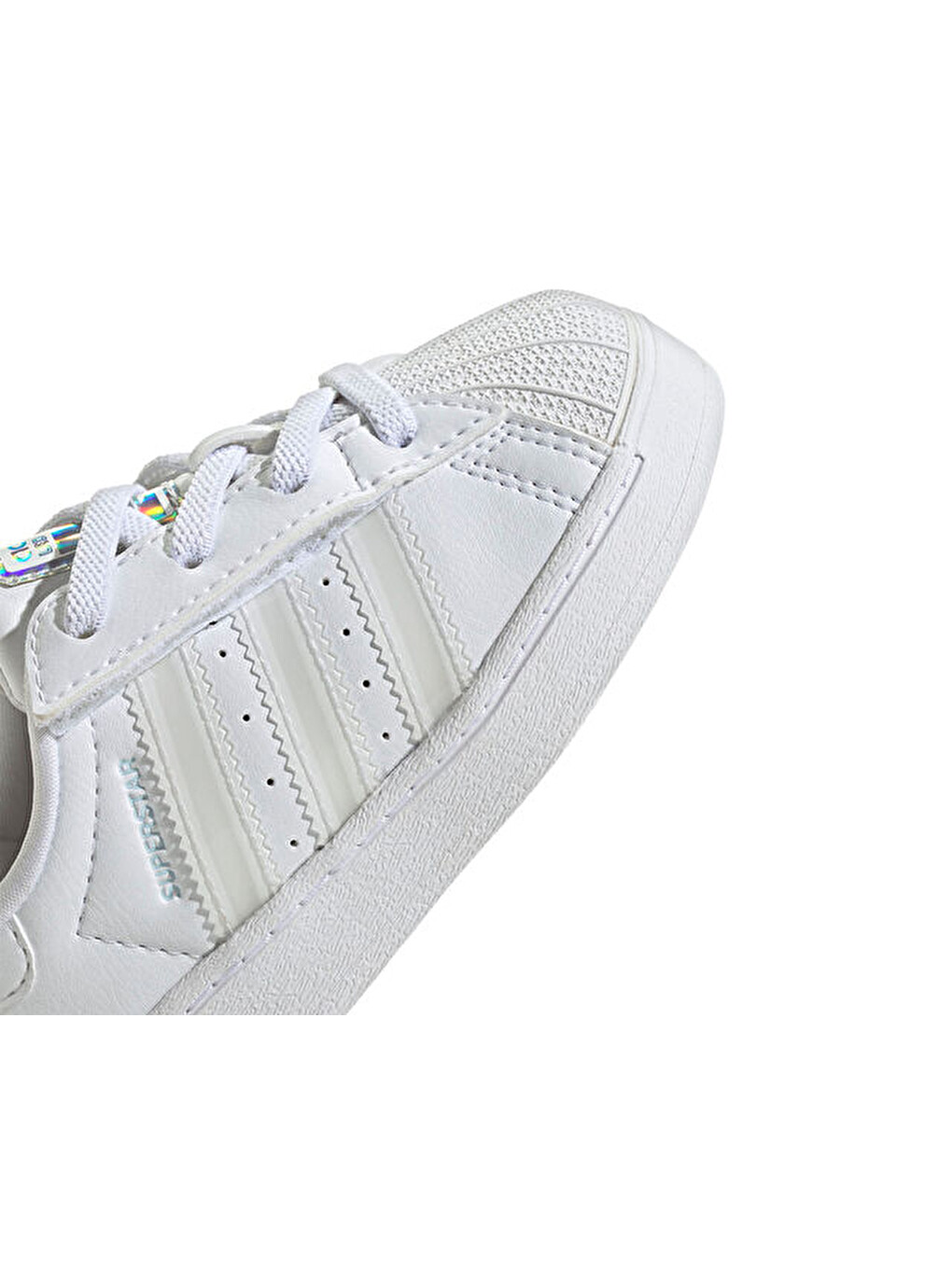Superstar Led Lights Cf El I Bebek Işıklı Günlük Ayakkabı Jq6418 Beyaz-8
