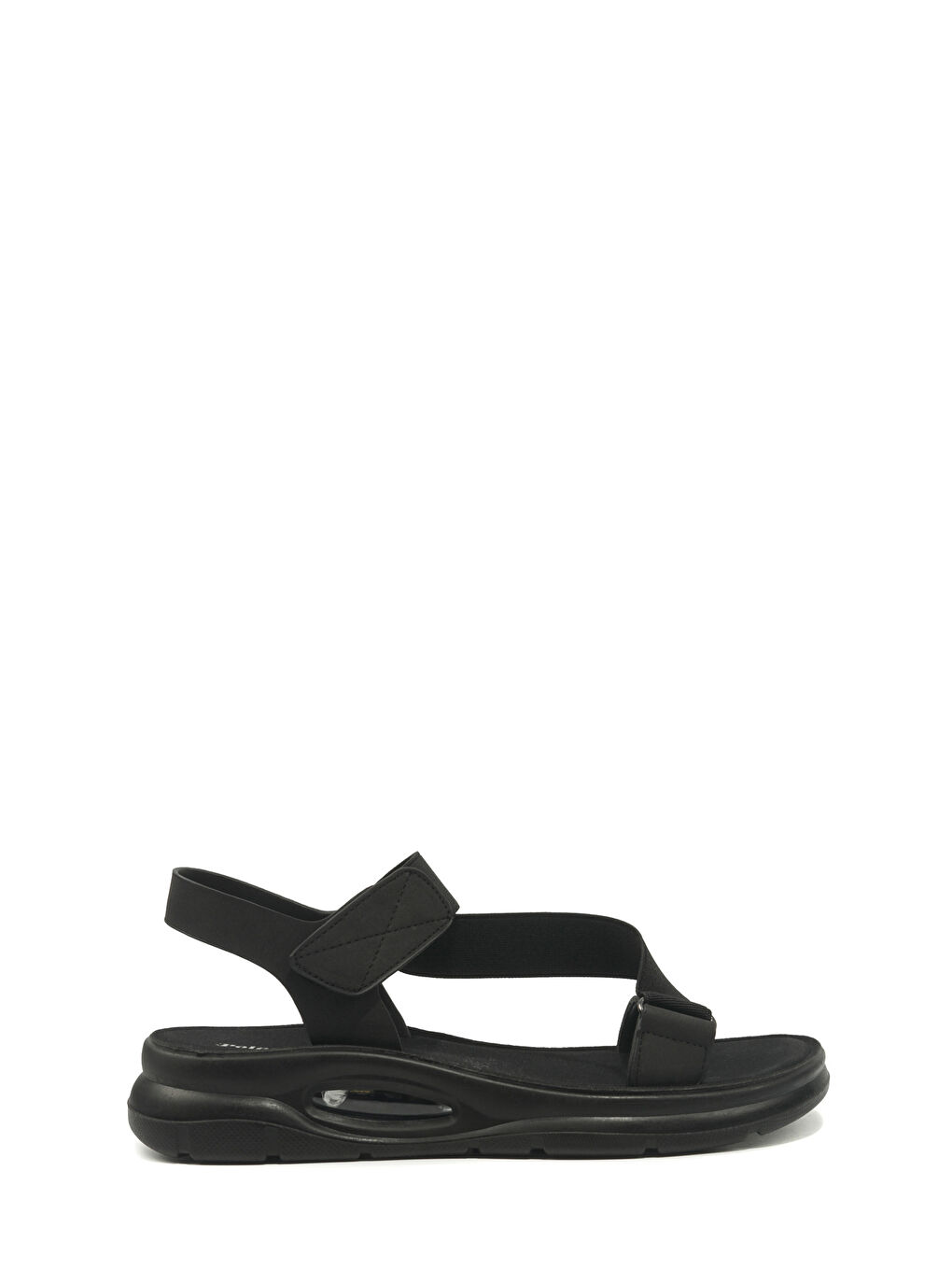 409044.Z6FX Siyah Kadın Comfort Sandalet