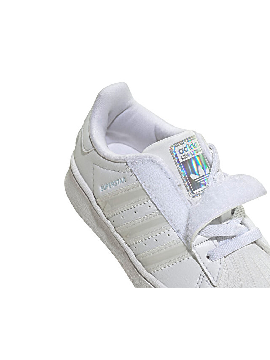 Superstar Led Lights Cf El I Bebek Işıklı Günlük Ayakkabı Jq6418 Beyaz-10