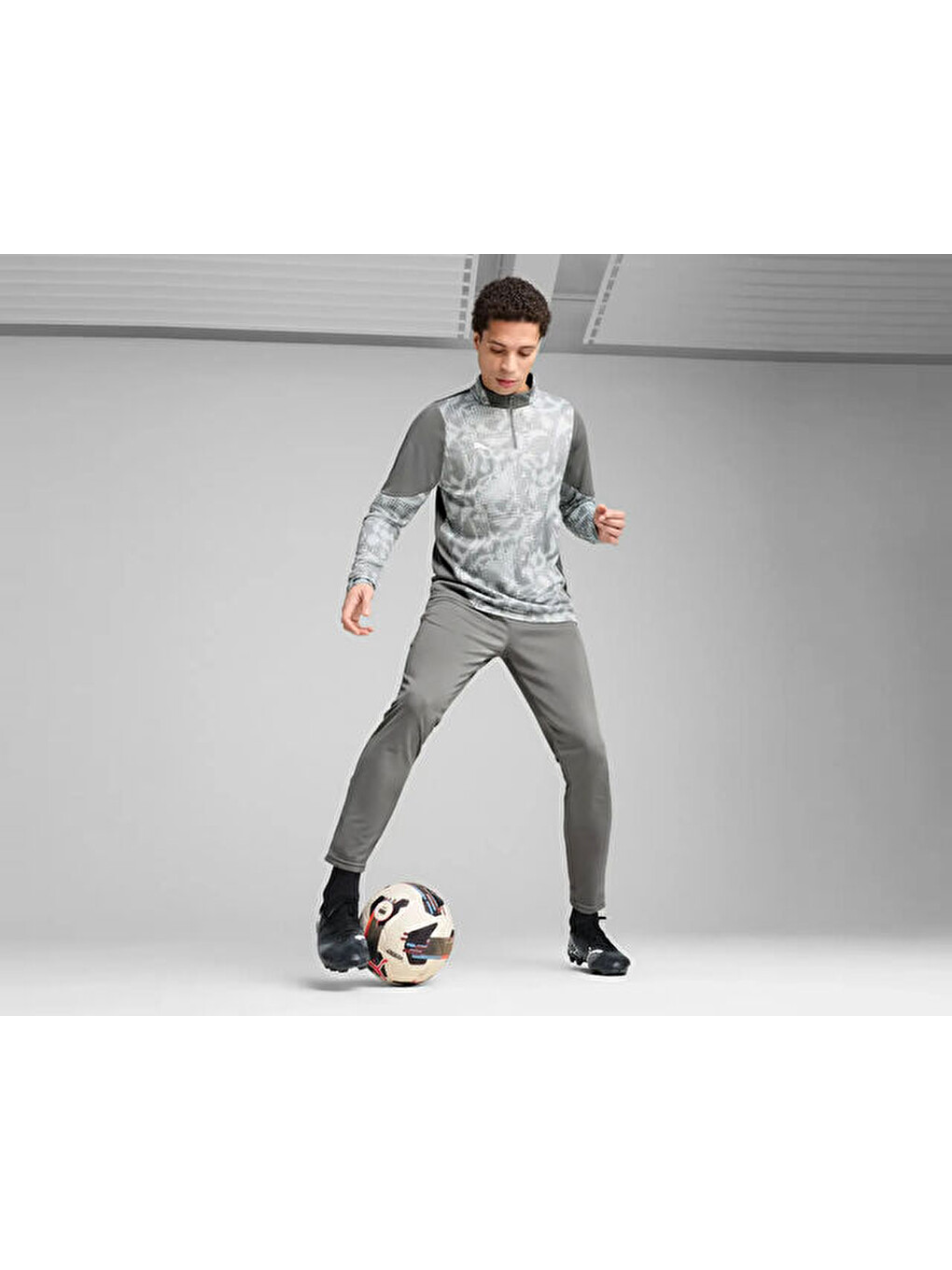 Teamcup Training Pants Erkek Futbol Eşofman Altı 65917513 Gri-2