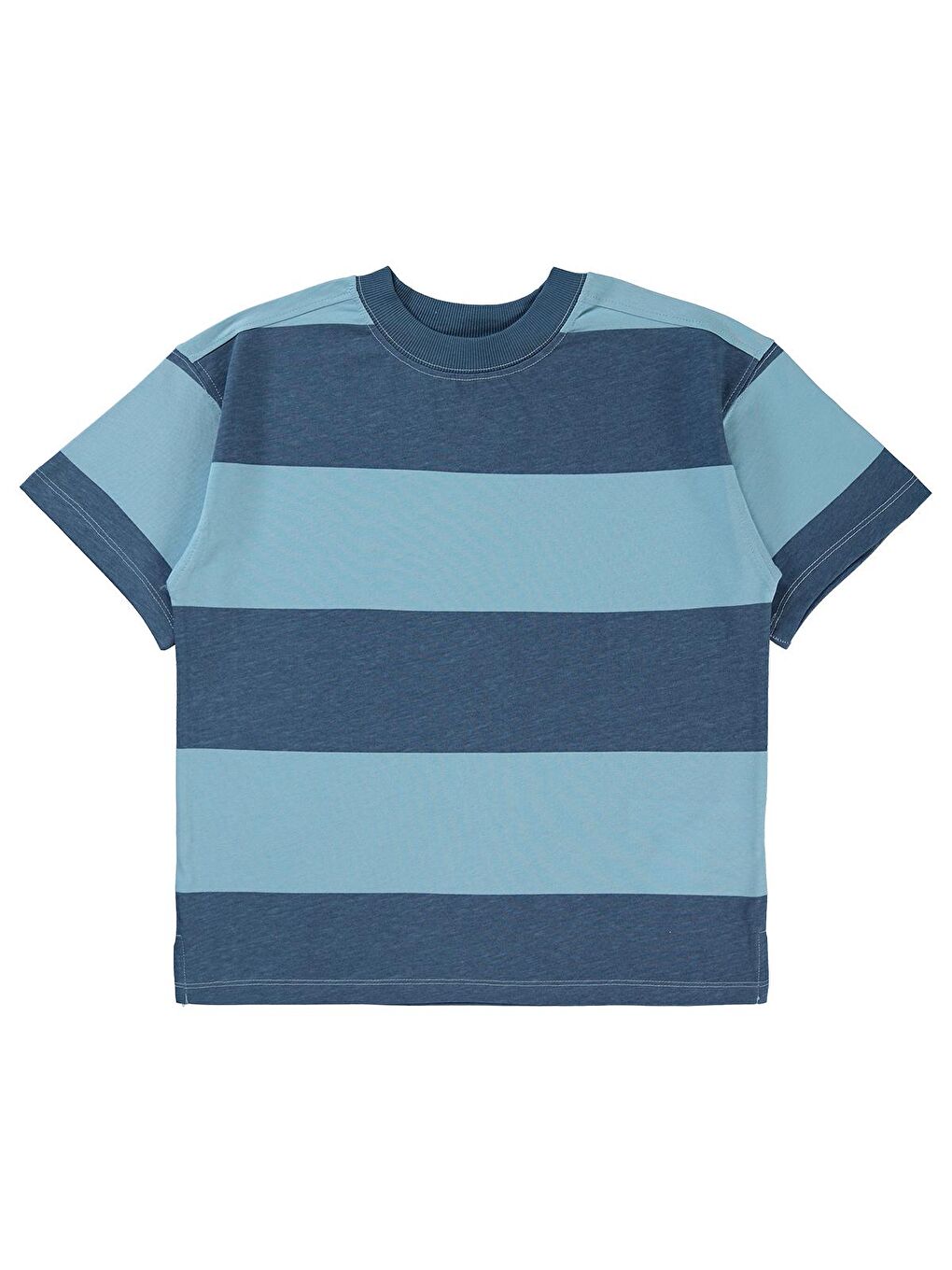 Boys Erkek Çocuk Tişört 6-9 Yaş İndigo