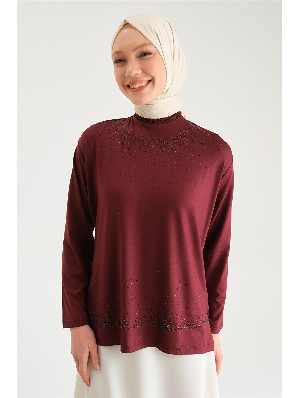 Bordo Penye 24Yd9014 Vişne-2