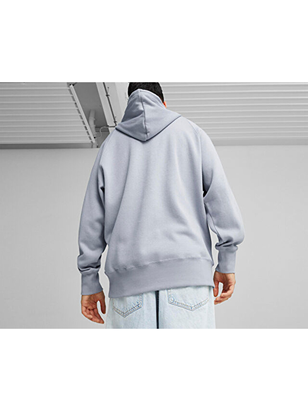 Classics+ Hoodie Erkek Günlük Sweatshirts 62427563 Gri-3
