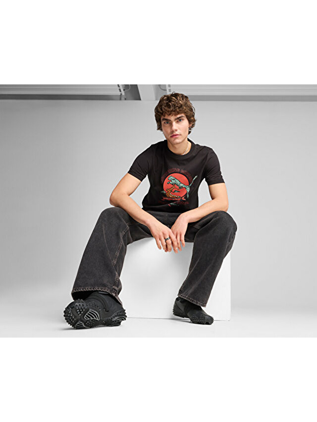 Graphics Bonsai Tee Erkek Günlük Tişört 62963401 Siyah-4