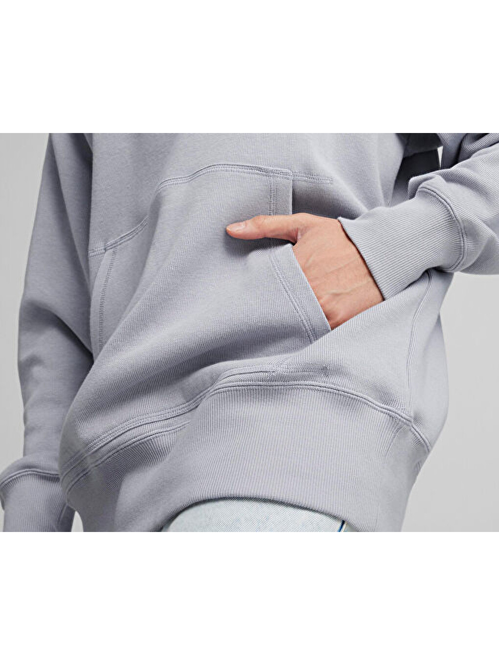 Classics+ Hoodie Erkek Günlük Sweatshirts 62427563 Gri-6