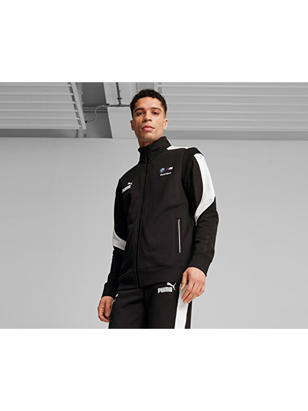Bmw Mms Mt7+ Sweat Jacket Erkek Günlük Ceket 62745301 Siyah-2