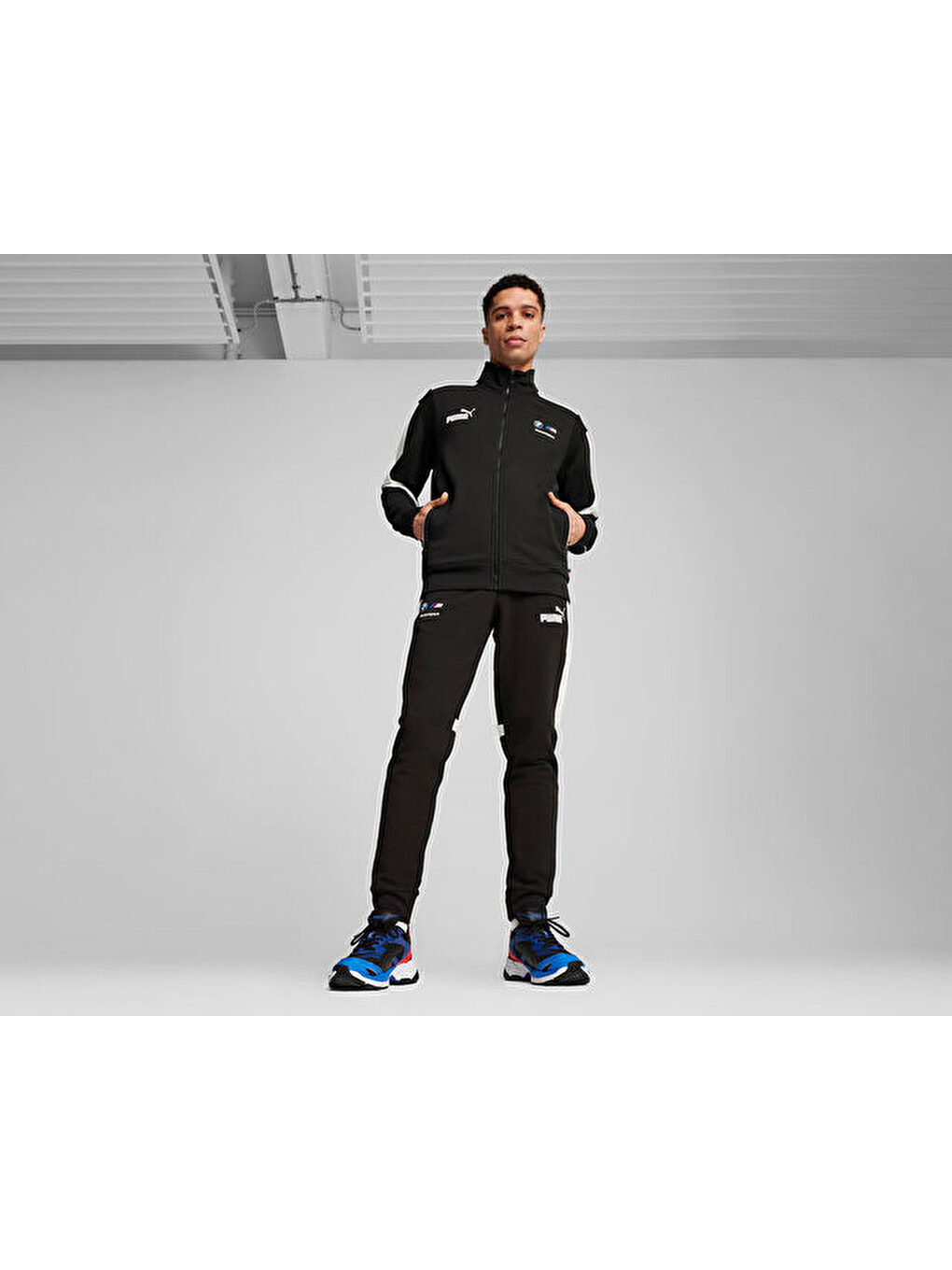 Bmw Mms Mt7+ Sweat Jacket Erkek Günlük Ceket 62745301 Siyah-4