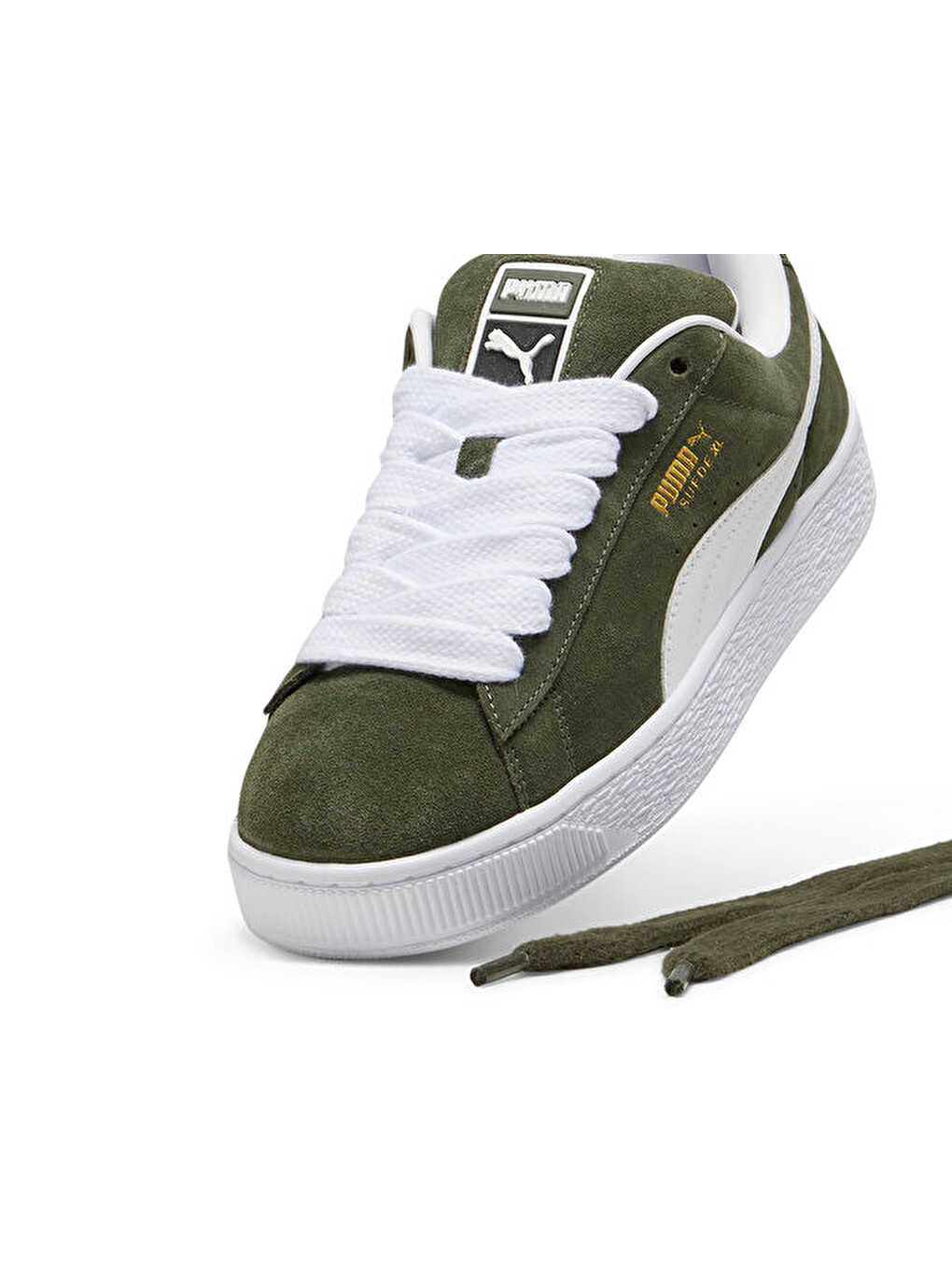 Suede Xl Unisex Günlük Ayakkabı 39520513 Haki-4