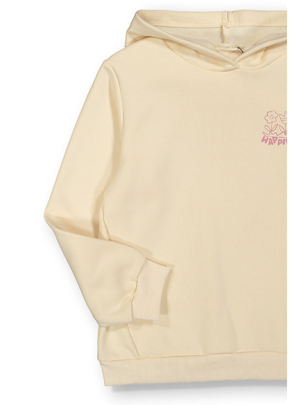 MİSSTUFFY Ekru Kız Çocuk Orta Kalınlıkta Basic Sweatshirt - 3