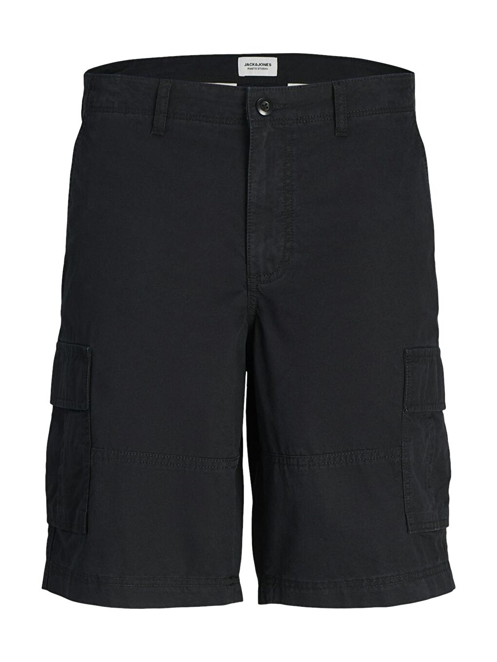 Siyah Jpstcole Pamuklu Loose Fit Büyük Beden Erkek Short 12257678