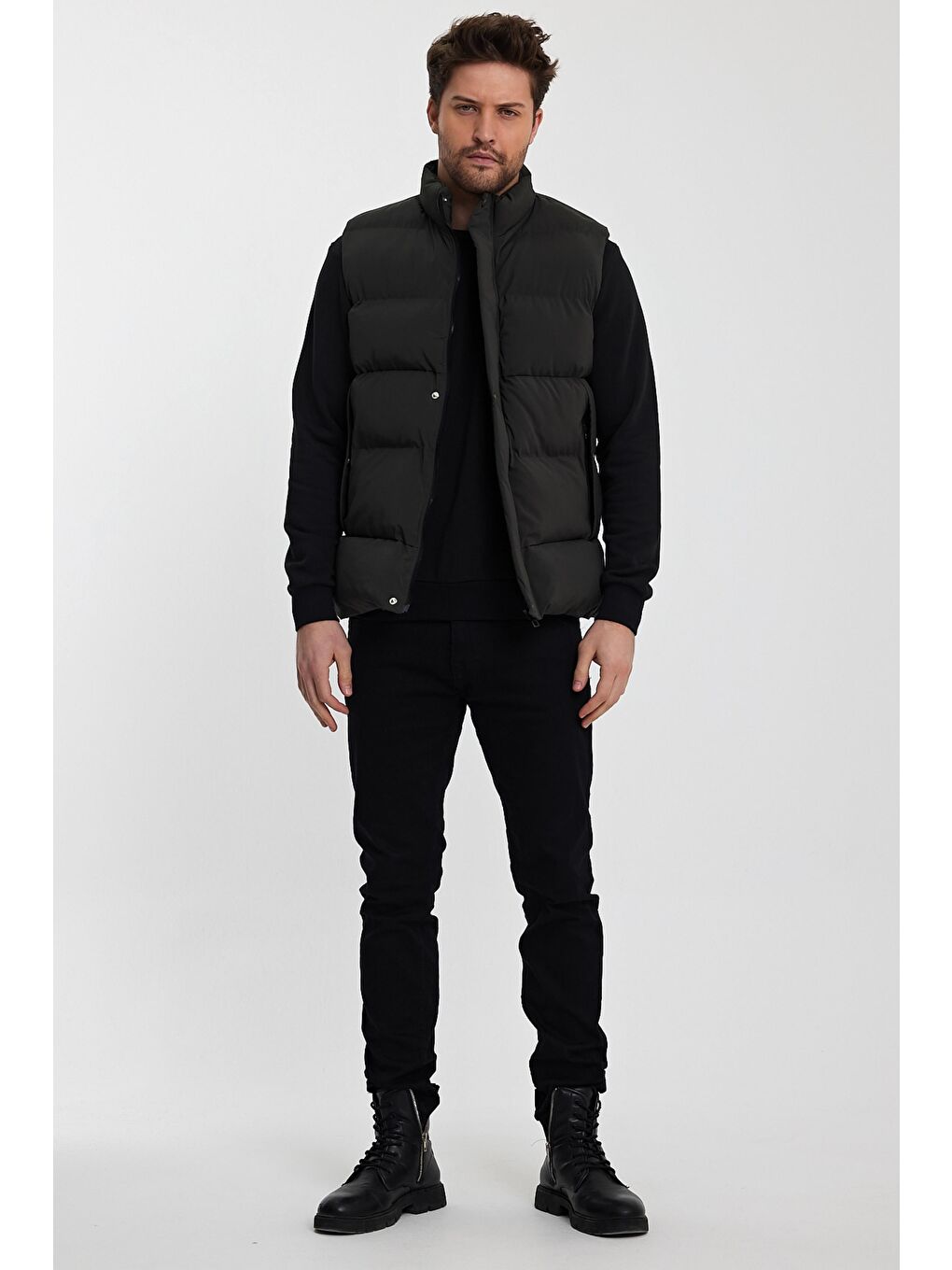 Gizli Cepli Hakim Yaka Şişme Yelek BL 1443-1