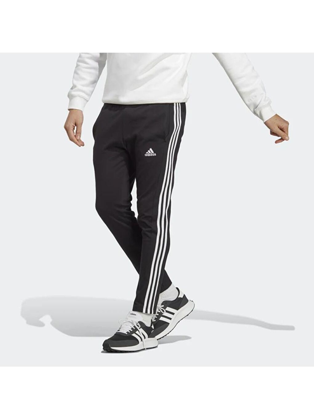 Adidas Siyah M 3S Sj To Pt Erkek Siyah Eşofman Altı