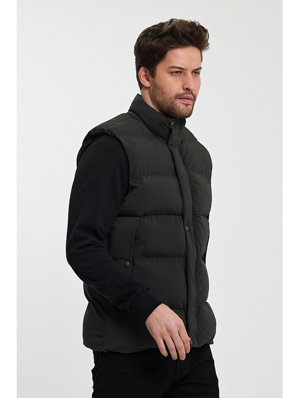 Gizli Cepli Hakim Yaka Şişme Yelek BL 1443-1-4