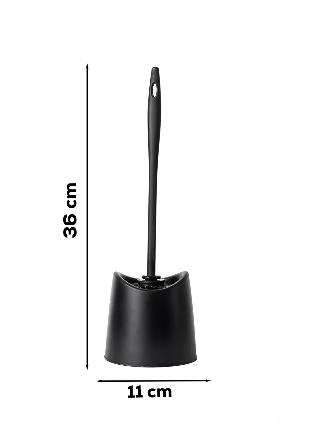 SB-776 Silikon Wc Tuvalet Banyo Fırçası Klozet Fırçası Siyah-2