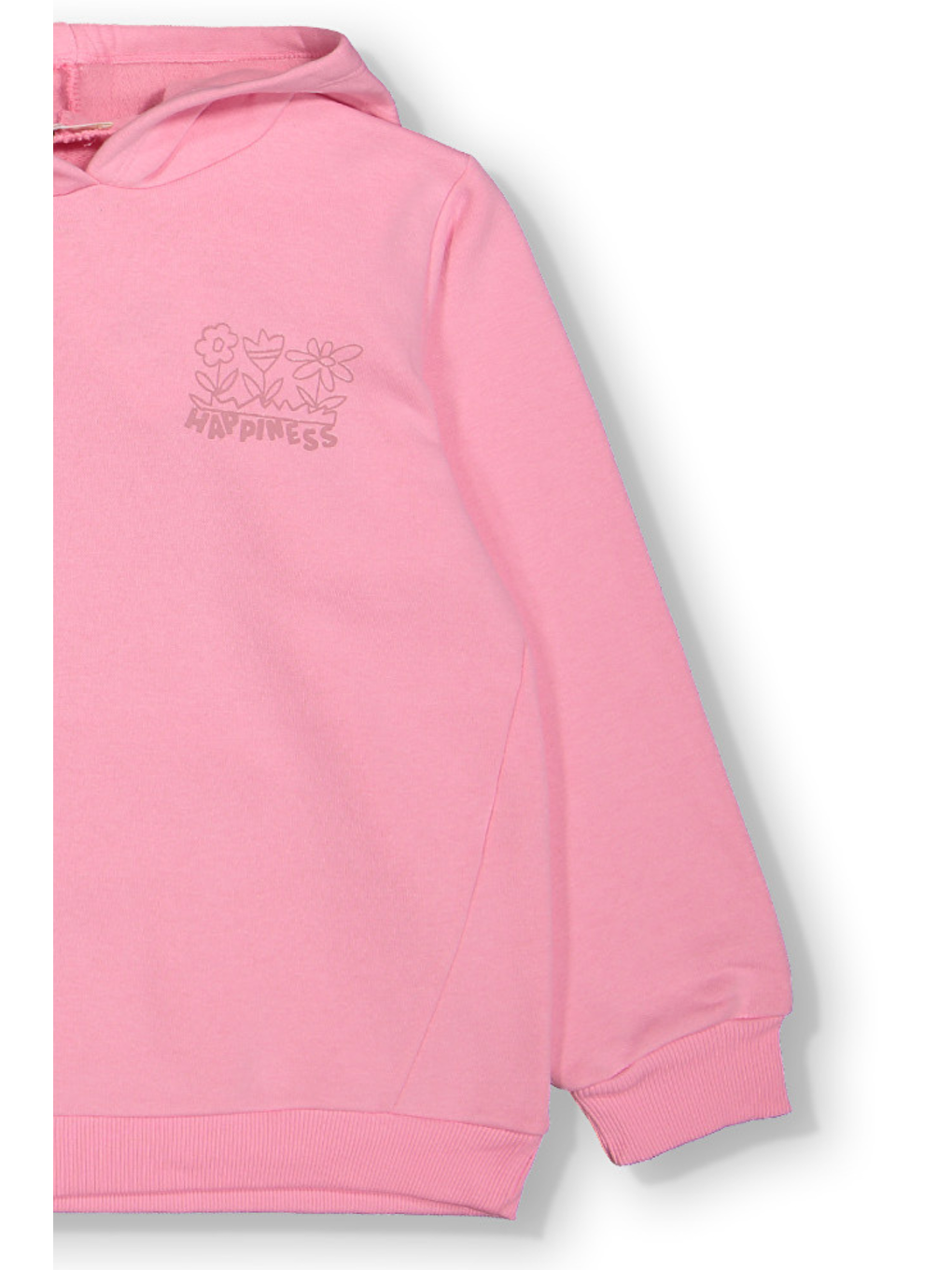 MİSSTUFFY Pembe Kız Çocuk Orta Kalınlıkta Basic Sweatshirt - 2