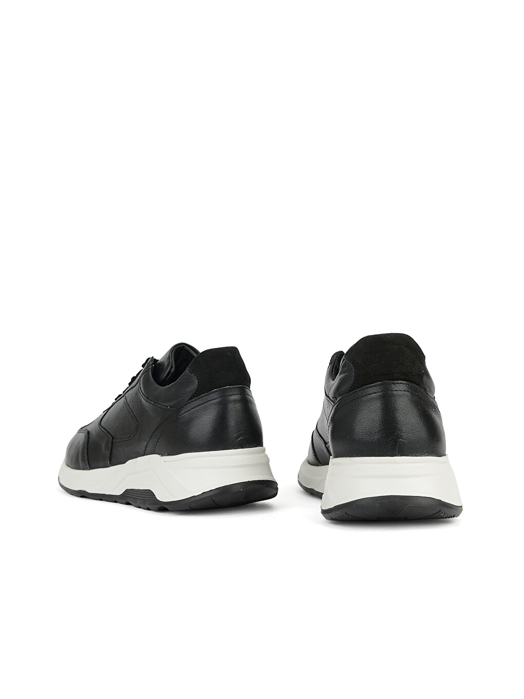 Erkek Hakiki Deri Sneaker 1631026z1040 Siyah-2