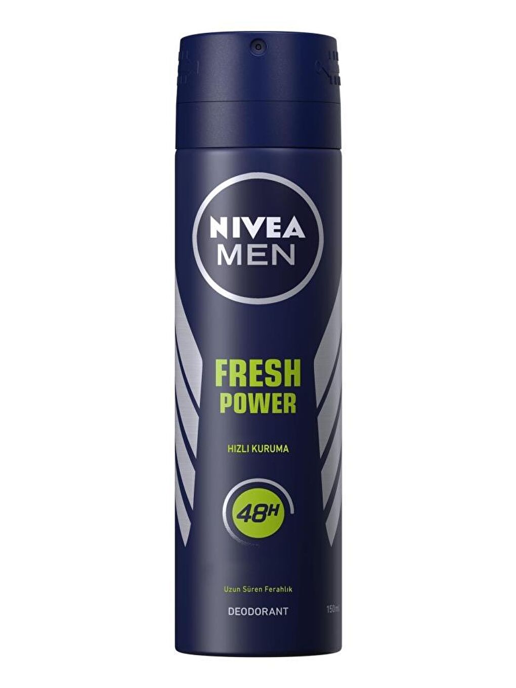 NIVEA Şeffaf Men Erkek Sprey Deodorant Fresh Power 150 ml, Ter Ve Ter Kokusuna Karşı 48 Saat Deodorant Koruması - 1