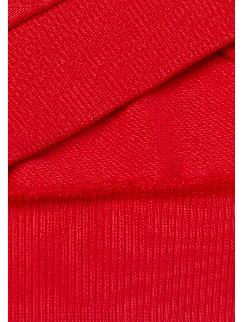 Erkek Çocuk Kırmızı Peanuts Baskılı Logo Etiketli Bisiklet Yaka Sweatshirt-2